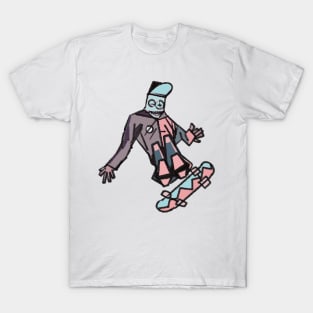 Pink Skate Kid T-Shirt